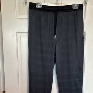 Black Mesh Men's Pants